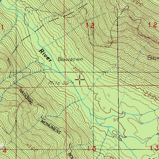 Topographic Map of Black Prince Mine (historical), WA