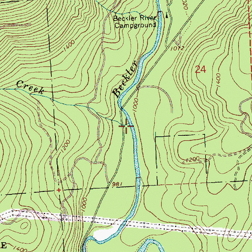 Topographic Map of Bolt Creek, WA