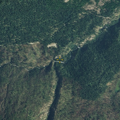 Aerial/Satellite Image of Burn Creek, WA