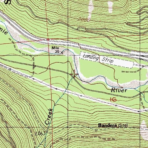 Topographic Map of Carter Creek, WA