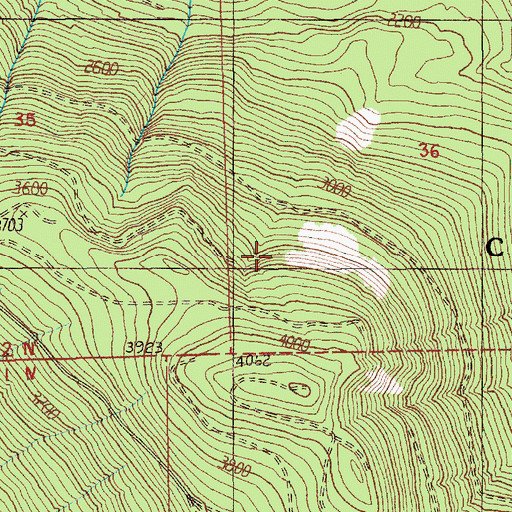 Topographic Map of Cedar River Watershed, WA
