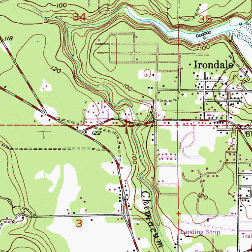 Topographic Map of Chimacum Valley, WA