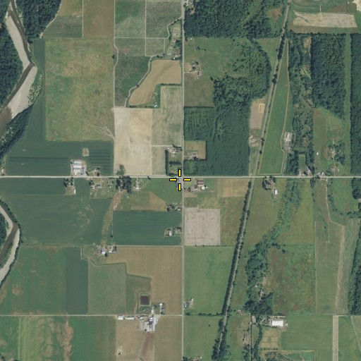 Aerial/Satellite Image of Clipper, WA