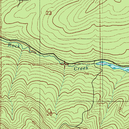 Topographic Map of Cloquallum Truck Trail, WA