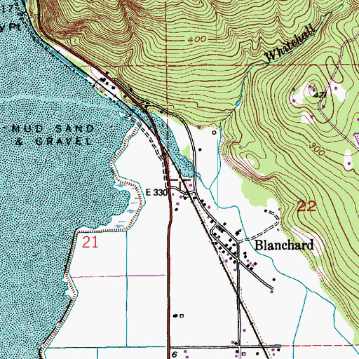 Topographic Map of Colony Creek, WA