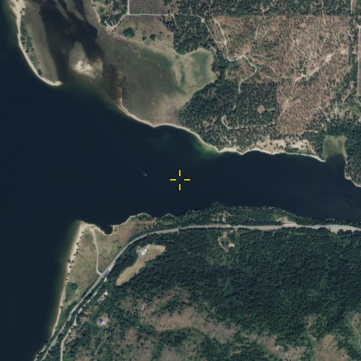 Aerial/Satellite Image of Colville River, WA