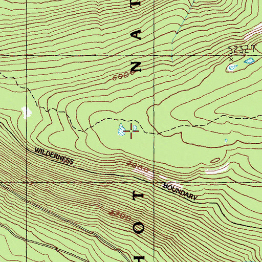 Topographic Map of Cortright Creek Trail, WA