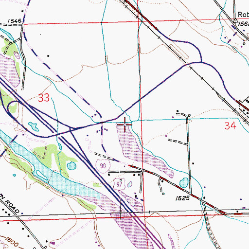 Topographic Map of Currier Creek, WA