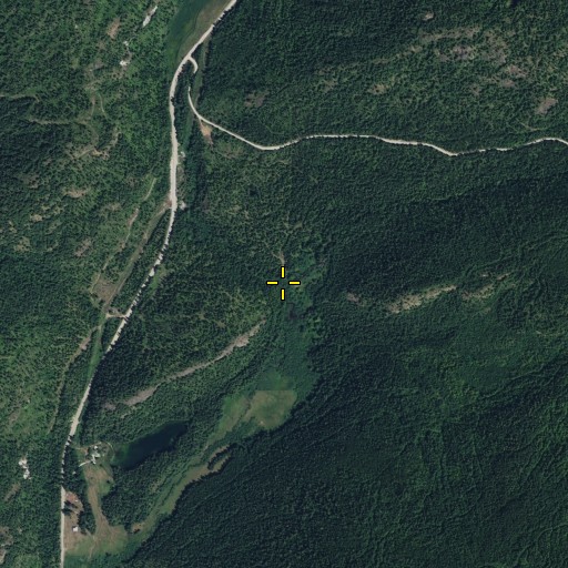 Aerial/Satellite Image of Cy Creek, WA