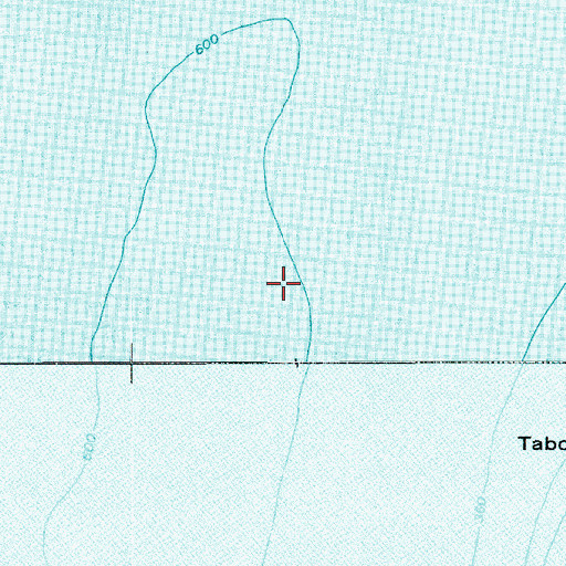 Topographic Map of Dabob Bay, WA