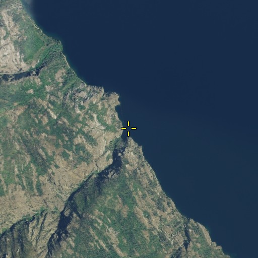 Aerial/Satellite Image of Deep Harbor, WA