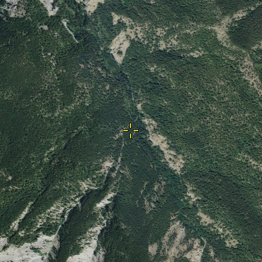 Aerial/Satellite Image of Devils Gulch Trail, WA