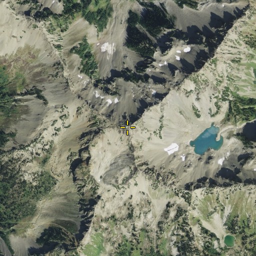 Aerial/Satellite Image of Diamond Mountain, WA