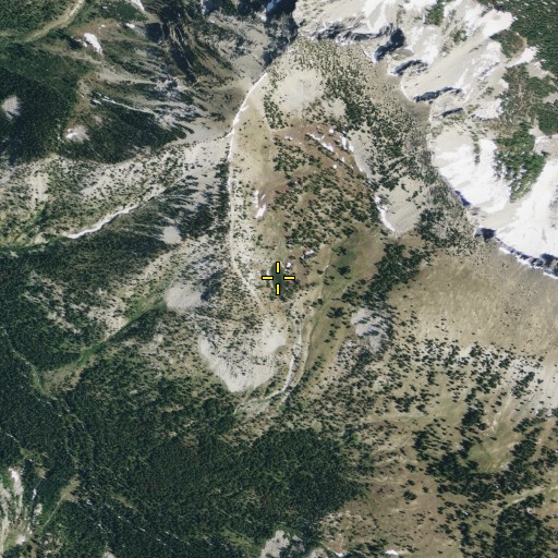 Aerial/Satellite Image of Dry Lake, WA