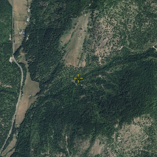 Aerial/Satellite Image of Echo Mine, WA