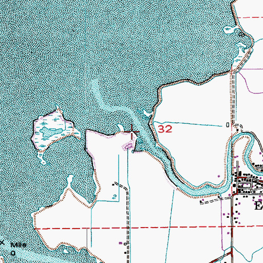 Topographic Map of Edison Slough, WA