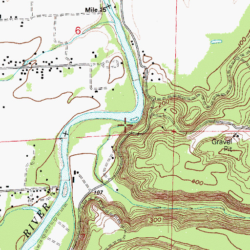 Topographic Map of Fennel Creek, WA