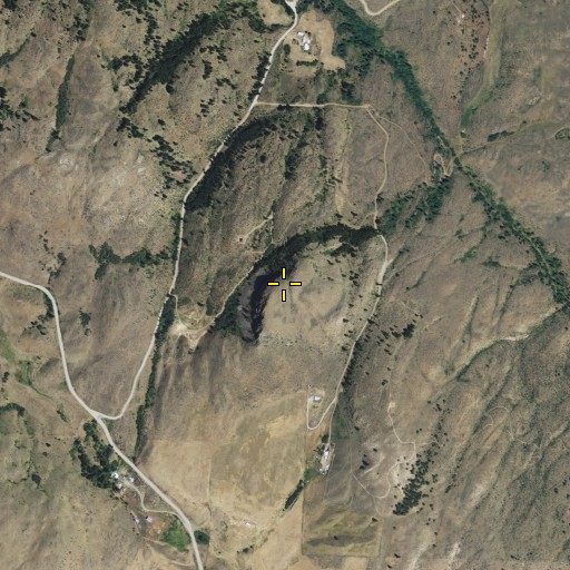 Aerial/Satellite Image of Flatiron, WA