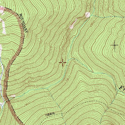 Topographic Map of Freezeout Creek, WA