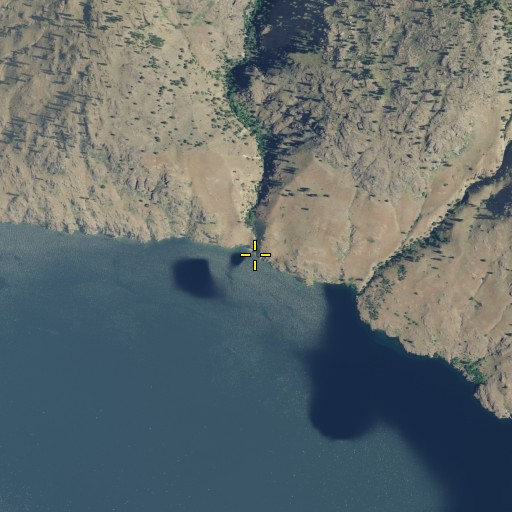 Aerial/Satellite Image of Grade Creek, WA