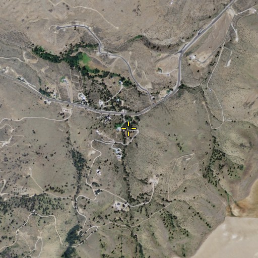 Aerial/Satellite Image of Hadley Spring, WA