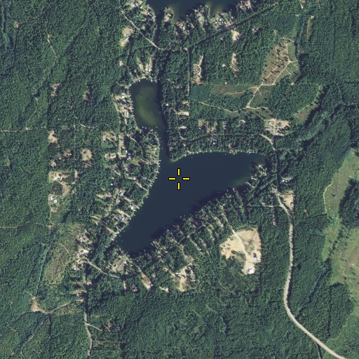 Aerial/Satellite Image of Haven Lake, WA