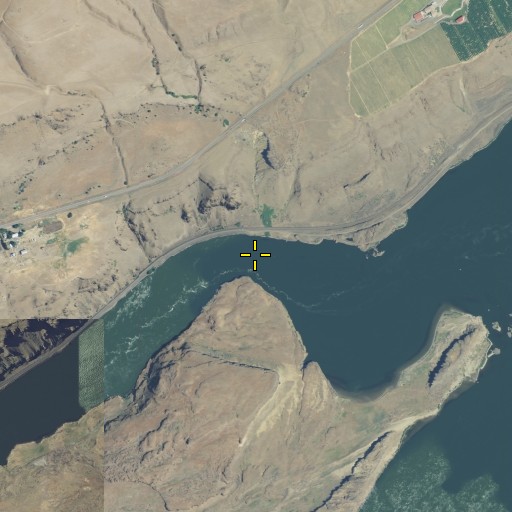 Aerial/Satellite Image of Hells Gate, WA