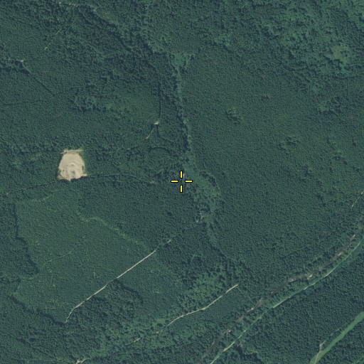 Aerial/Satellite Image of Hemlock, WA