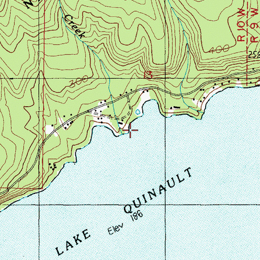 Topographic Map of Higley Creek, WA