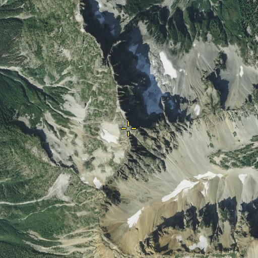 Aerial/Satellite Image of Indian Mountain, WA