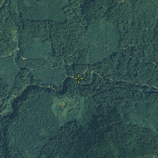 Aerial/Satellite Image of Irish Creek, WA