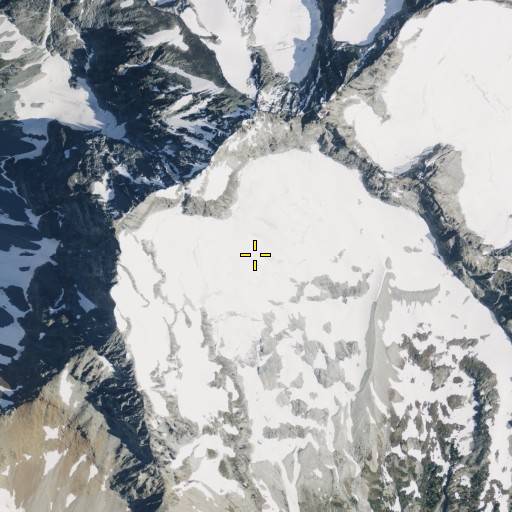 Aerial/Satellite Image of Isella Glacier, WA