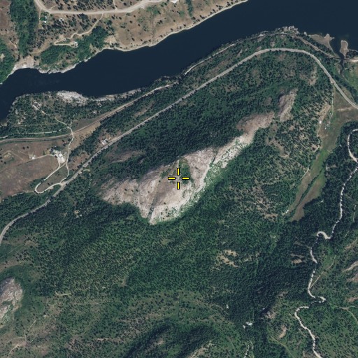 Aerial/Satellite Image of Island Rock, WA