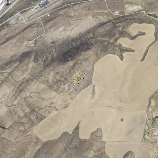 Aerial/Satellite Image of Jackass Butte, WA