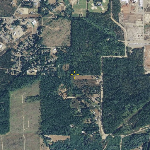 Aerial/Satellite Image of Johns Prairie, WA