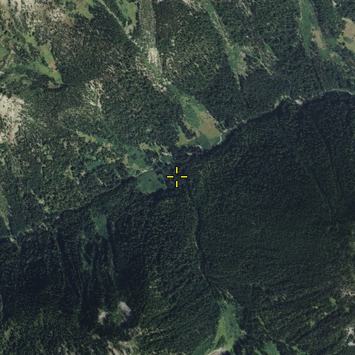 Aerial/Satellite Image of Knerr Creek, WA
