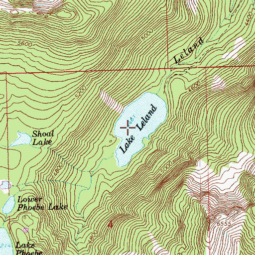 Topographic Map of Lake Leland, WA