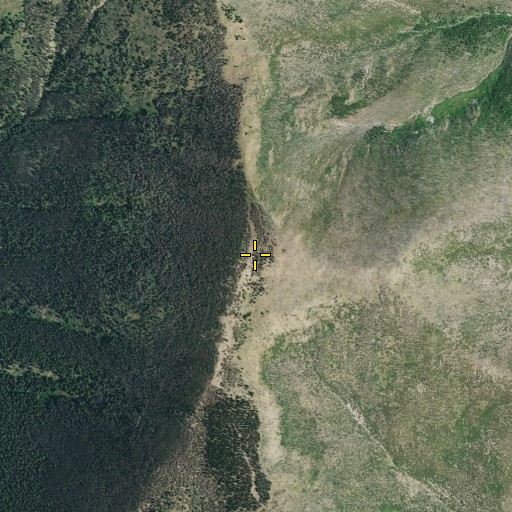 Aerial/Satellite Image of Little Goat Mountain, WA