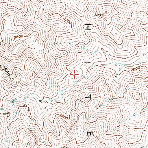 Topographic Map of Whitetank Mountain Regional Park, AZ