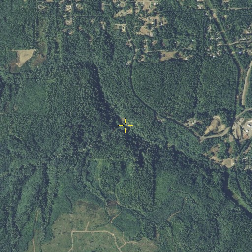 Aerial/Satellite Image of Lost Creek, WA