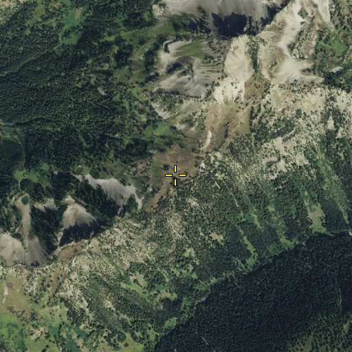 Aerial/Satellite Image of Lost Pass, WA