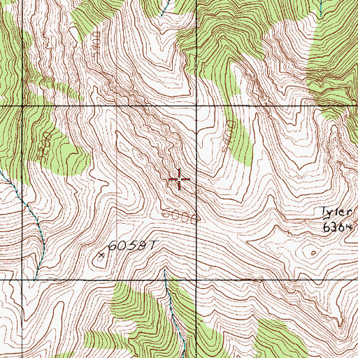Topographic Map of Maynard Burn Way (historical), WA