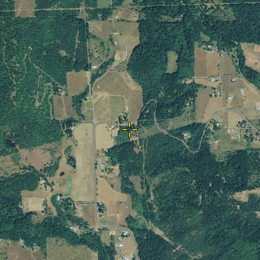 Aerial/Satellite Image of McCoy Flat, WA