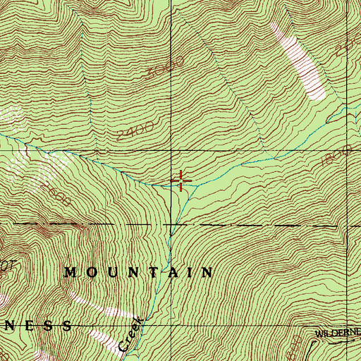 Topographic Map of McKay Creek, WA
