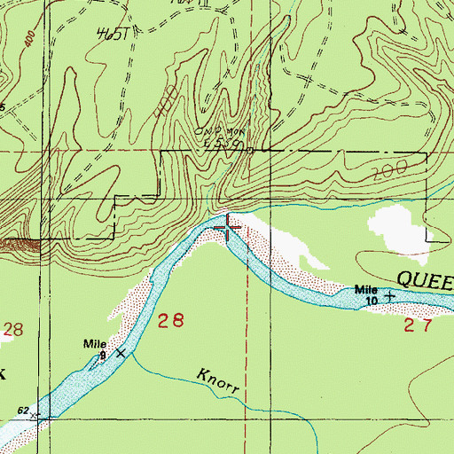 Topographic Map of McKinnon Creek, WA