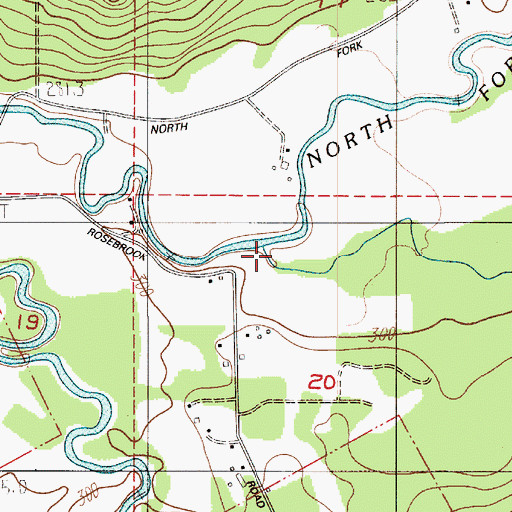 Topographic Map of Middle Fork Newaukum River, WA