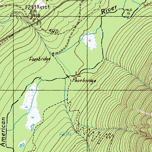 Topographic Map of Morse Creek Campground, WA