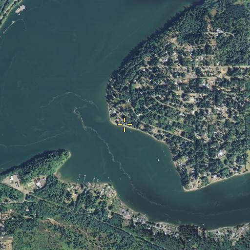 Aerial/Satellite Image of Munson Point, WA