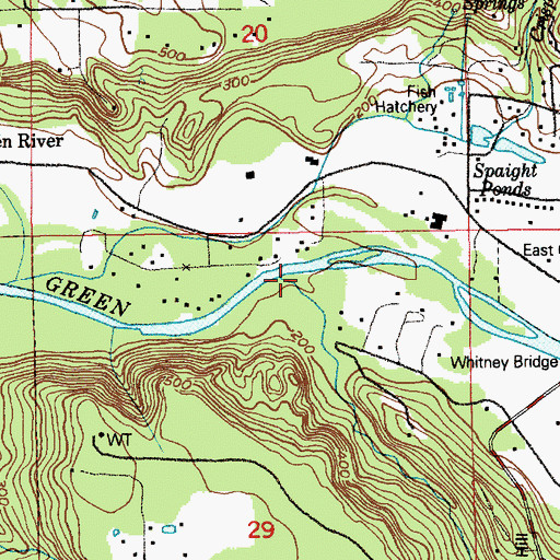Topographic Map of Newaukum Creek, WA