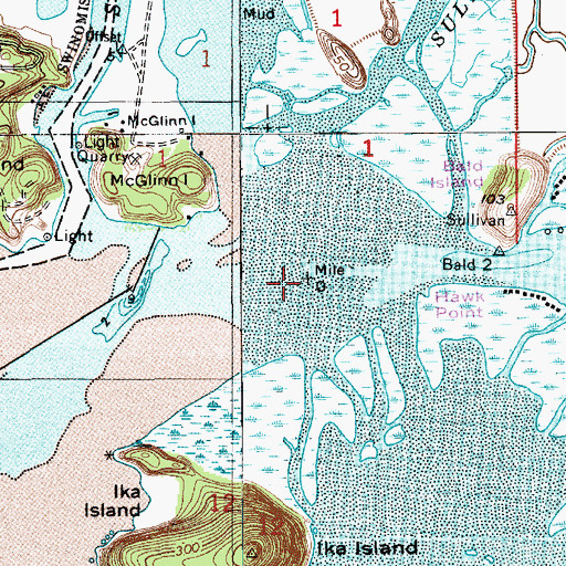Topographic Map of North Fork Skagit River, WA